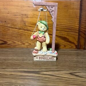Cherished Teddies Pinocchio  “You’ve got my heart on a string” figurine